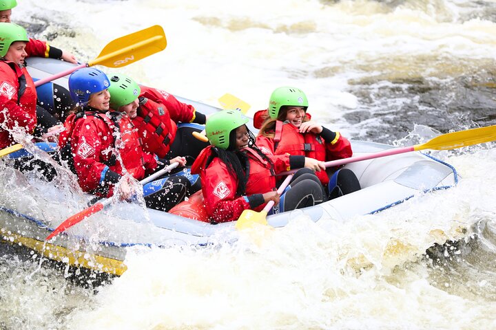 White Water Rafting op de rivier de Tay vanaf Aberfeldy