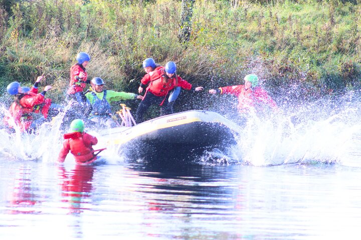White Water Rafting op de rivier de Tay vanaf Aberfeldy