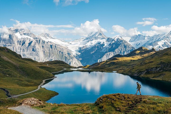 Grindelwald Første til Lake Bachalp vandretur fra Grindelwald