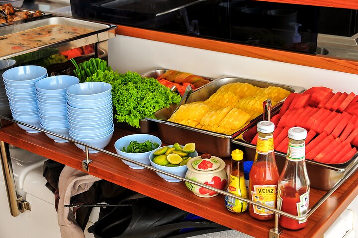 Pattaya Fulddag 3 Tropical Island Tour Snorkeling Cruise Buffet