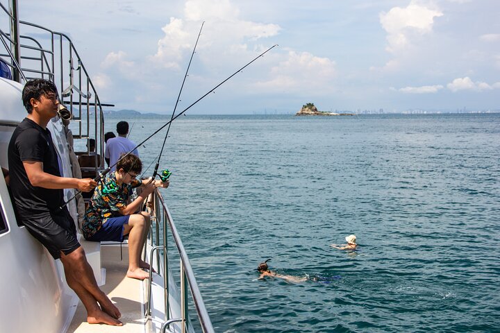 Pattaya Fulddag 3 Tropical Island Tour Snorkeling Cruise Buffet