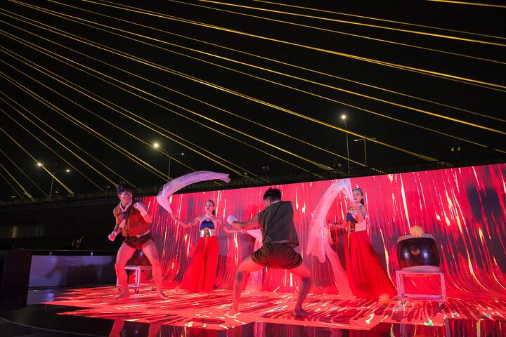 Dîner croisière de luxe à Bangkok avec spectacle culturel thaïlandais par Sawasdee