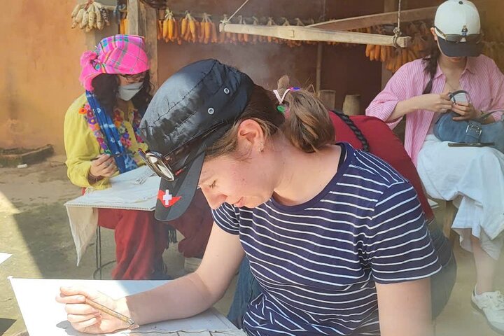 Tour de moto de 2 dias em Mu Cang Chai com Homestay Experience