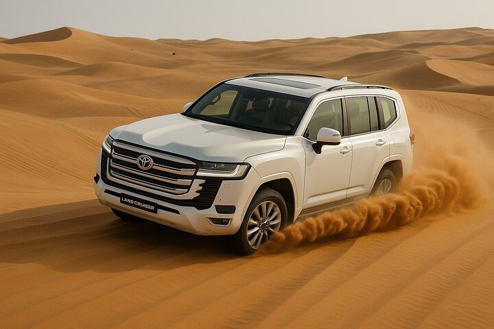 Luksuriøs ørkensafari i Dubai med quad bike, kamelritt og BBQ-middag