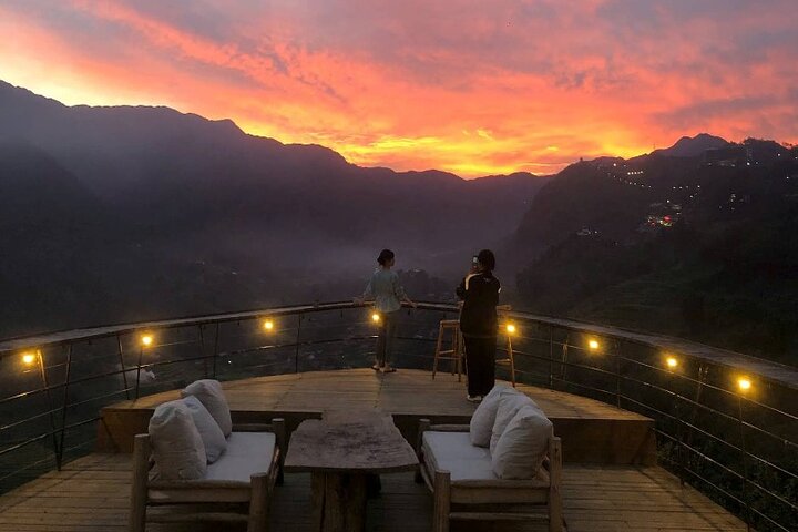 Sapa No-Trek Eco Tour : Valle de Muong Hoa & Ta Van, Spa a pie, Café