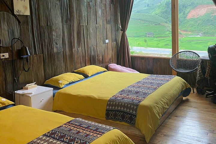 Tour de moto de 2 dias em Mu Cang Chai com Homestay Experience