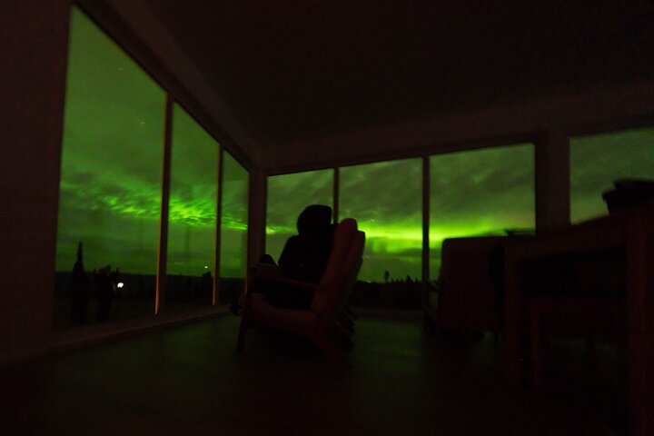 Aurora Glass House – Luzes do Norte e fotos no Cleary Summit