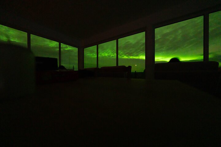 Aurora Glass House – Luzes do Norte e fotos no Cleary Summit