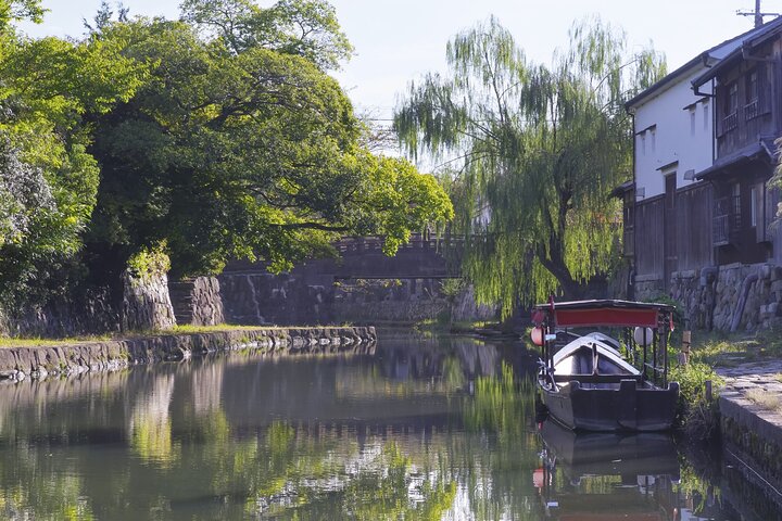 Shiga : Omi-Hachiman Heritage Tour med valgfri Omi oksekød