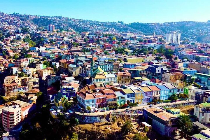 Transfer to San Antonio port prior cruise with tour in Valparaiso and Casablanca