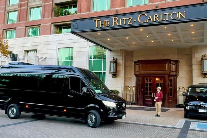 Transfer to San Antonio port prior cruise with tour in Valparaiso and Casablanca