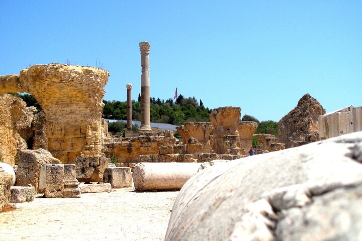 Cartago, dijo Sidi bou, Museo del Bardo y visita autoguiada a Medina