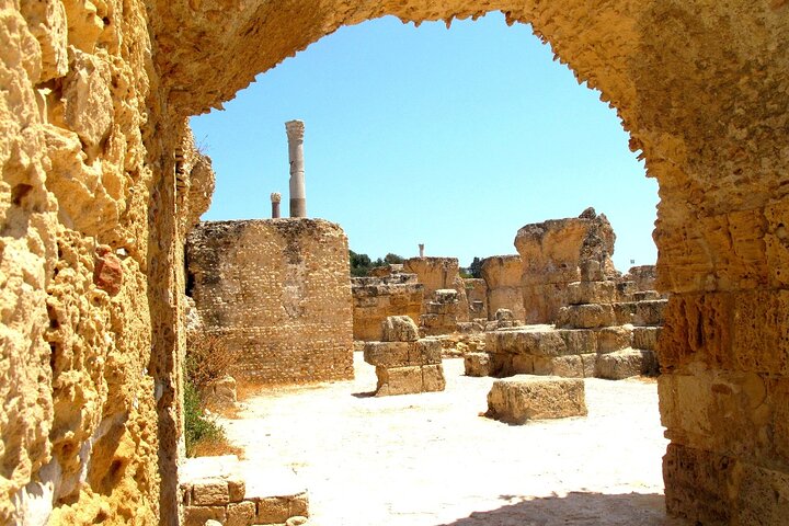 Cartago, dijo Sidi bou, Museo del Bardo y visita autoguiada a Medina