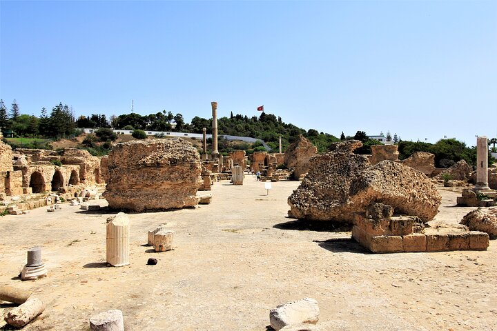Cartago, dijo Sidi bou, Museo del Bardo y visita autoguiada a Medina