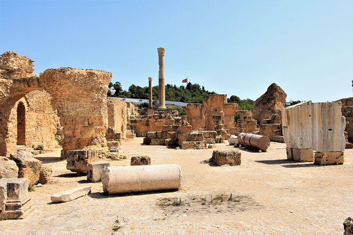 Cartago, dijo Sidi bou, Museo del Bardo y visita autoguiada a Medina