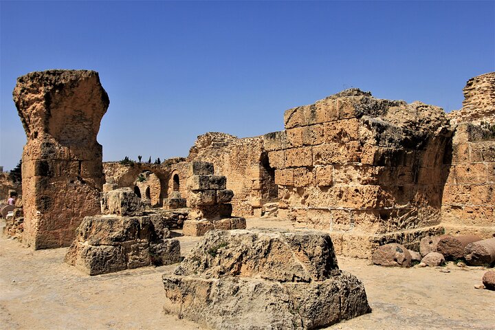 Cartago, dijo Sidi bou, Museo del Bardo y visita autoguiada a Medina