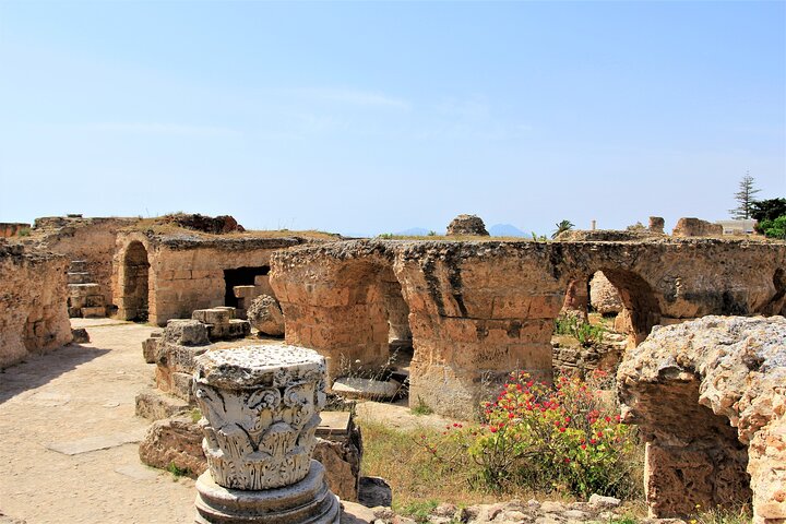 Cartago, dijo Sidi bou, Museo del Bardo y visita autoguiada a Medina
