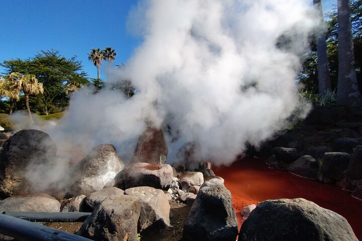 Privat Beppu Hell sightseeingtur med bil