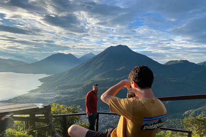 Solopgangstur til Indian Nose: Vandretur og udsigt over Atitlán-søen
