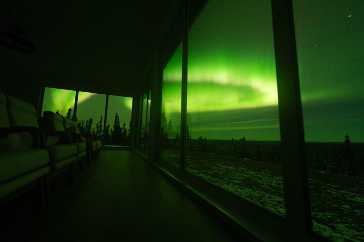 Aurora Glass House – Luzes do Norte e fotos no Cleary Summit