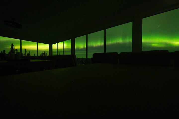 Aurora Glass House – Luzes do Norte e fotos no Cleary Summit