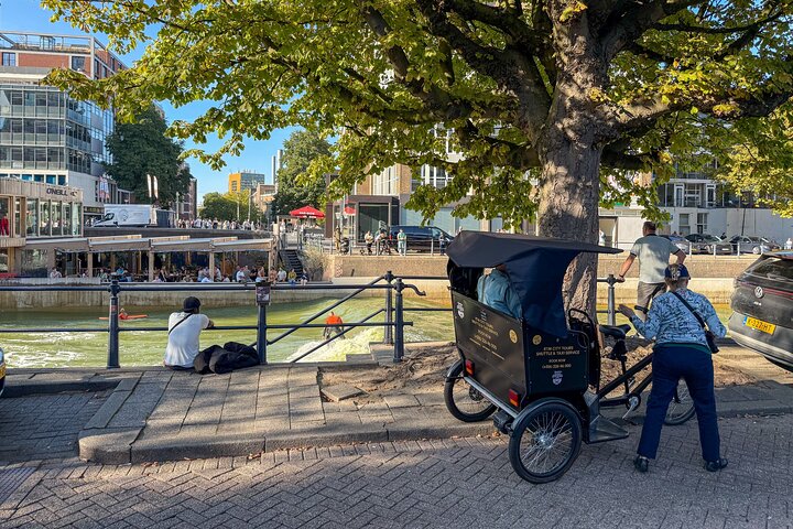 Tour privado en Pedicab/Rickshaw por Rotterdam con un guía local