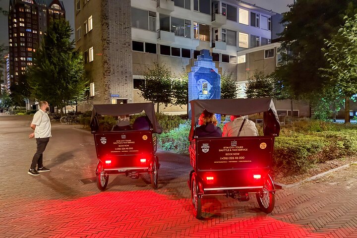 Tour privado en Pedicab/Rickshaw por Rotterdam con un guía local