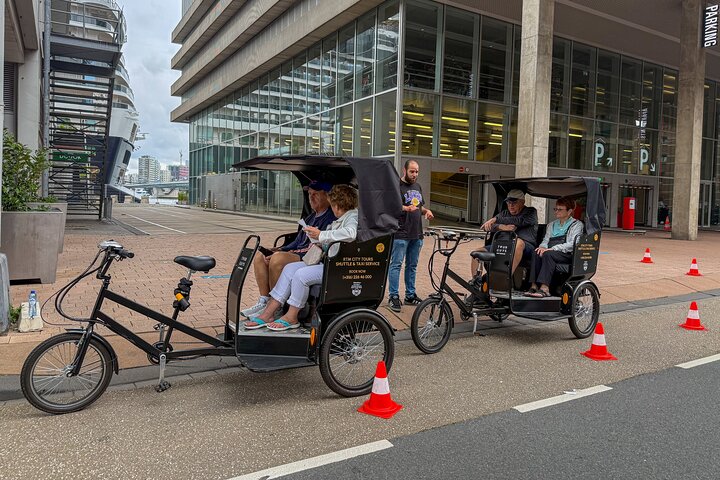 Tour privado en Pedicab/Rickshaw por Rotterdam con un guía local