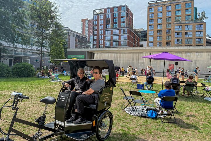 Tour privado en Pedicab/Rickshaw por Rotterdam con un guía local
