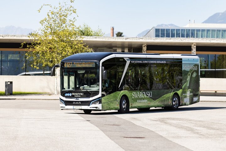 Swarovski Crystal Worlds Admission Billett inkludert skytteloverføring fra Innsbruck
