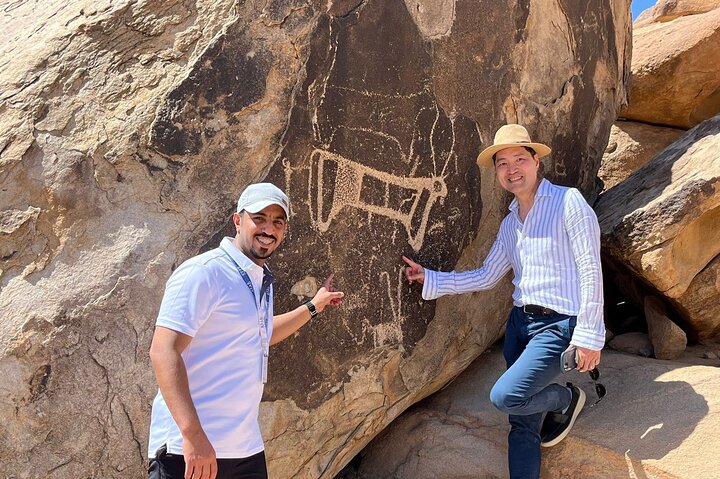 Heldagstur från Tabuk: Split Rock of Horeb & Mount Sinai