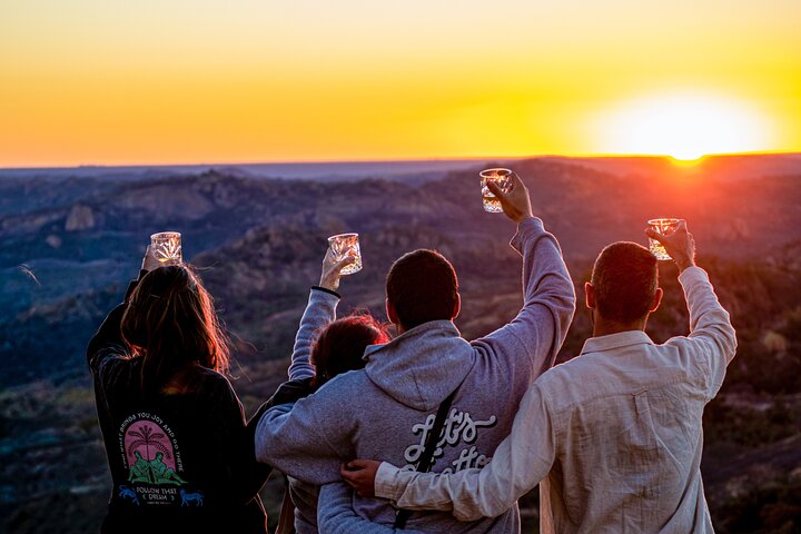 Rastreo de rinocerontes de Matobo y arte rupestre desde Bulawayo