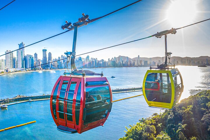 Balneário Camboriú tur och linbana från Florianópolis
