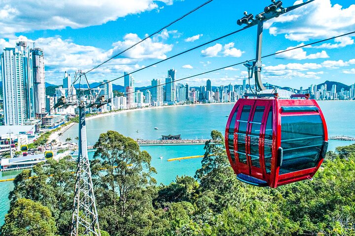 Balneário Camboriú tur och linbana från Florianópolis