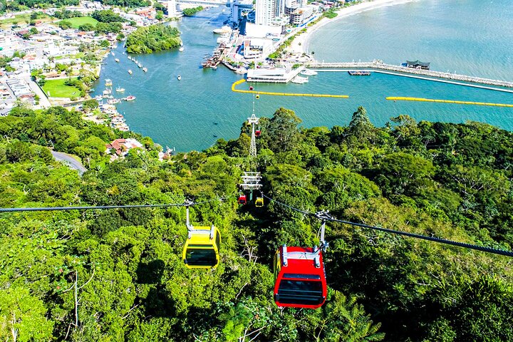 Balneário Camboriú tur och linbana från Florianópolis