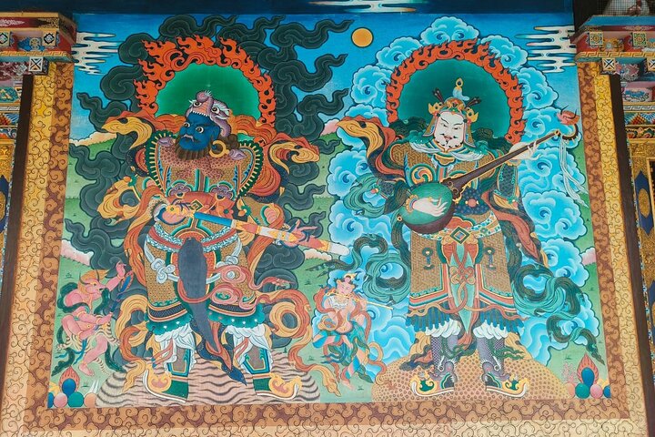 Privat dagstur til Bylakuppe Tibetansk kloster fra Mysore