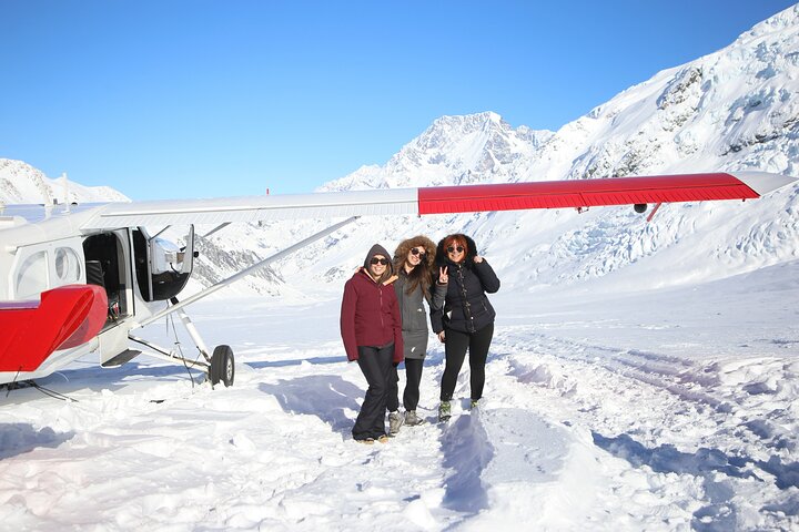 45-minuters Mount Cook Skidflygplan och Helikopter Combo Tour