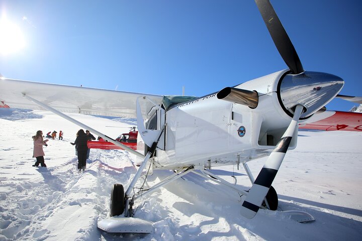 45-minuters Mount Cook Skidflygplan och Helikopter Combo Tour