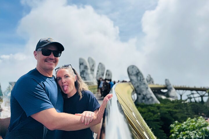 Tidlig morgen Ba Na Hills - Golden Hand Bridge - PRIVATE TOUR