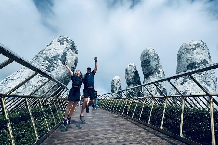 Tidlig morgen Ba Na Hills - Golden Hand Bridge - PRIVATE TOUR