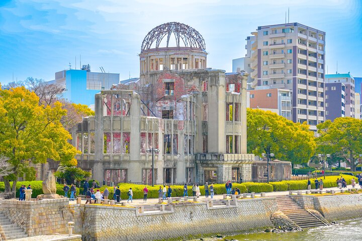 Excursion d'une journée à Hiroshima et Miyajima au départ de Kyoto en Bullet Train