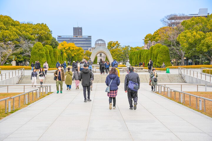 Excursion d'une journée à Hiroshima et Miyajima au départ de Kyoto en Bullet Train
