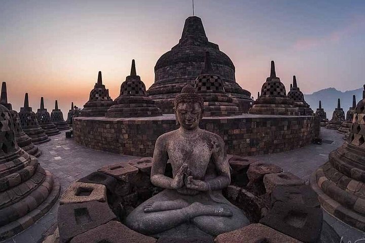 Borobudur Sunrise op tempel en Prambanan ALL-IN privétour