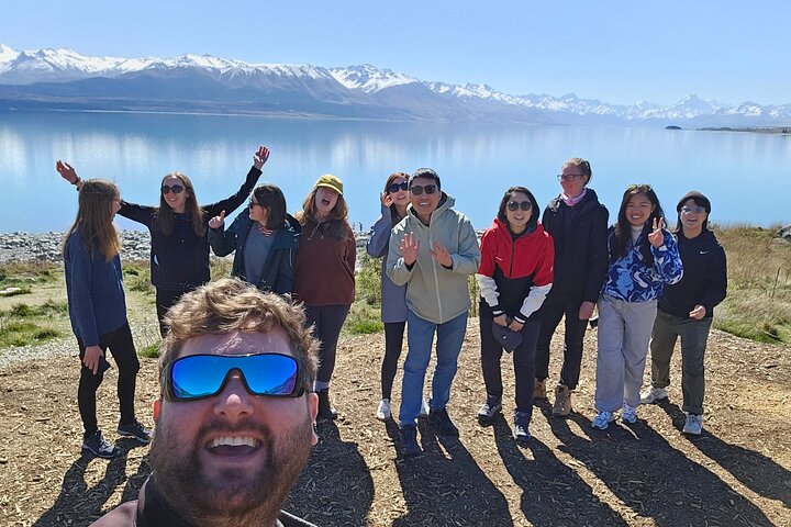 Mount Cook og Lake Tekapo dagstur fra Christchurch med lunsj