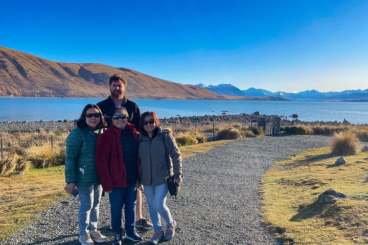 Mount Cook og Lake Tekapo dagstur fra Christchurch med lunsj