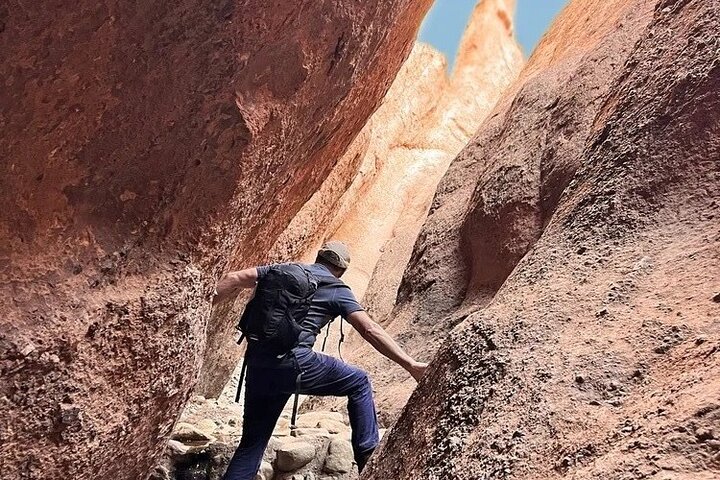 Privéwandeling en trektocht in Gorge Dades-Monkey Fingers Canyon