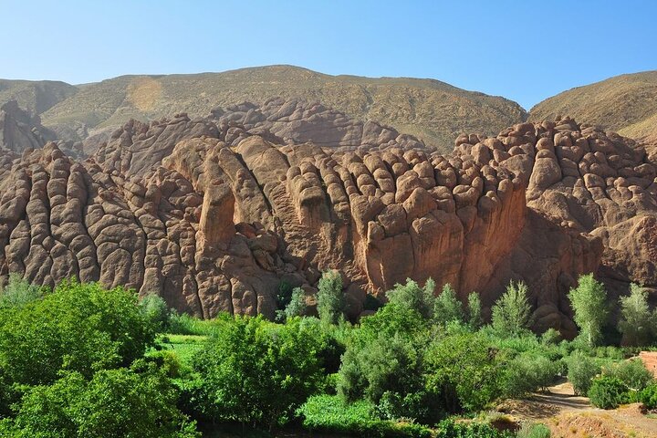 Privéwandeling en trektocht in Gorge Dades-Monkey Fingers Canyon