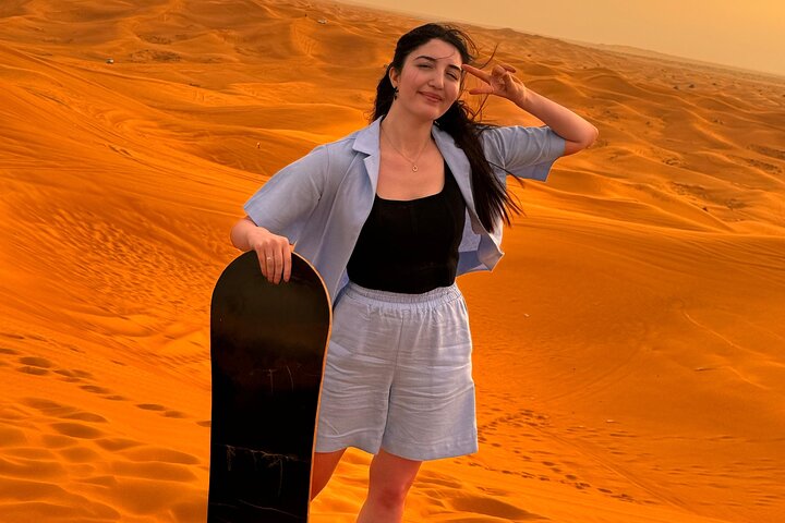 Luksuriøs ørkensafari i Dubai med quad bike, kamelritt og BBQ-middag
