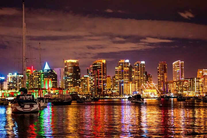 San Diego Segeln Sonnenuntergang und Nachmittag Klassische Yacht