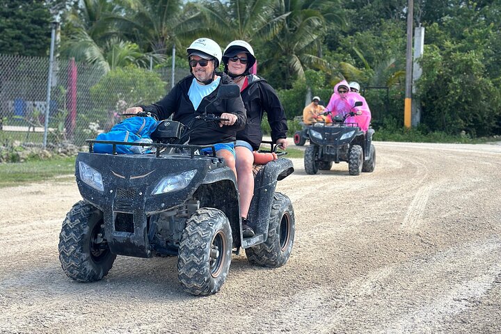Visite en VTT des grottes de jade et du village maya de Cozumel